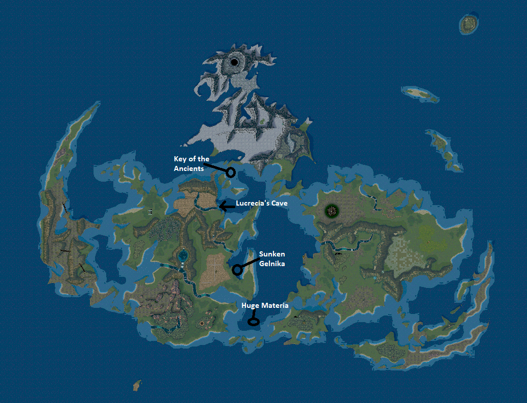 Underwater Map Locations 2
